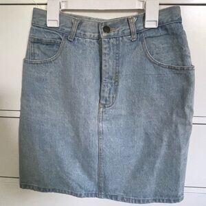 Vintage Georges Marciano for Guess Jean Skirt Size 29